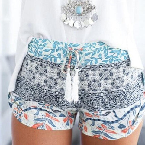 Summer Fashion Floral Female Shorts