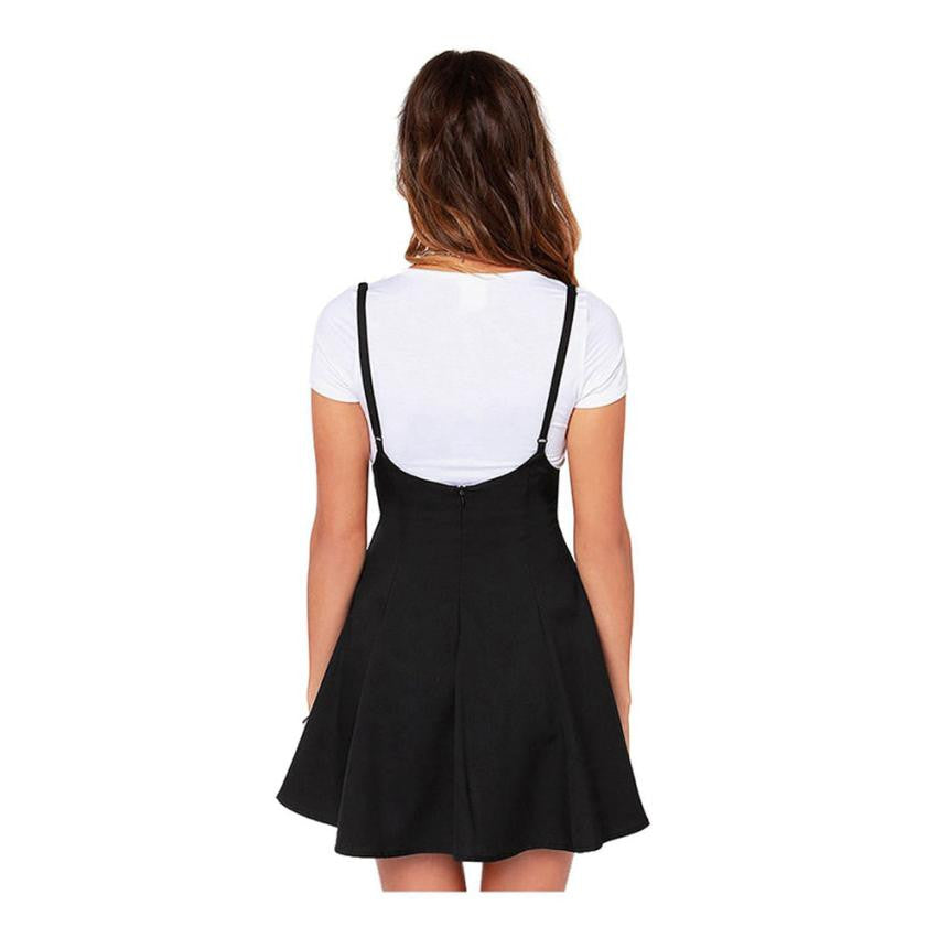 Women Fashion Black Dress