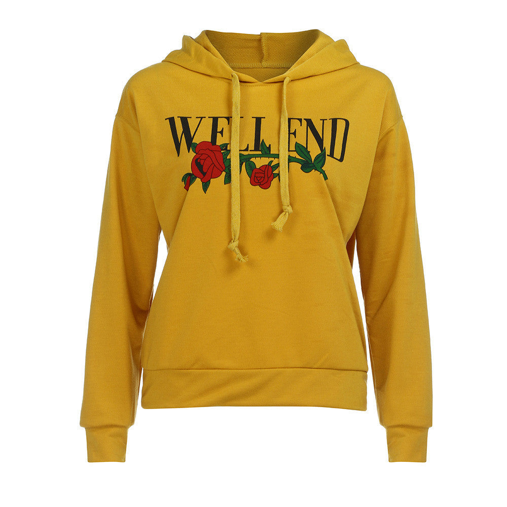 Fashion Yellow Sweatshirt