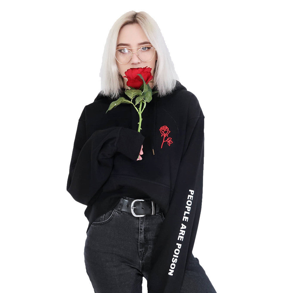 Rose Printed Sweatshirt