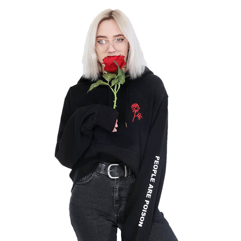 Rose Printed Sweatshirt