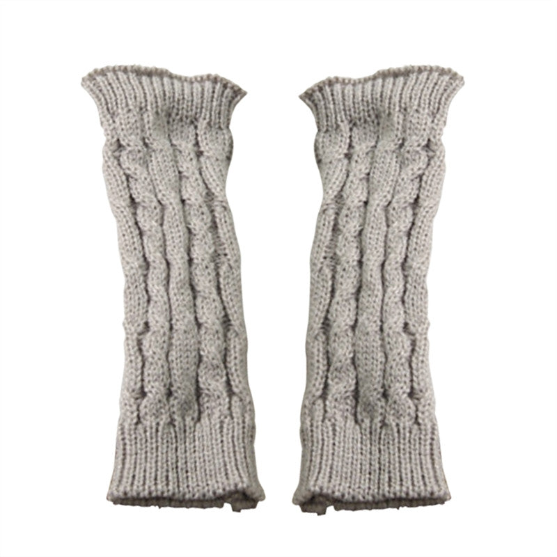 20CM Unisex Winter Knitted Gloves