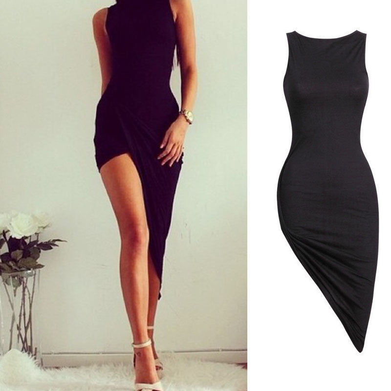 Sexy Women Sleeveless Bandage Maxi Dress