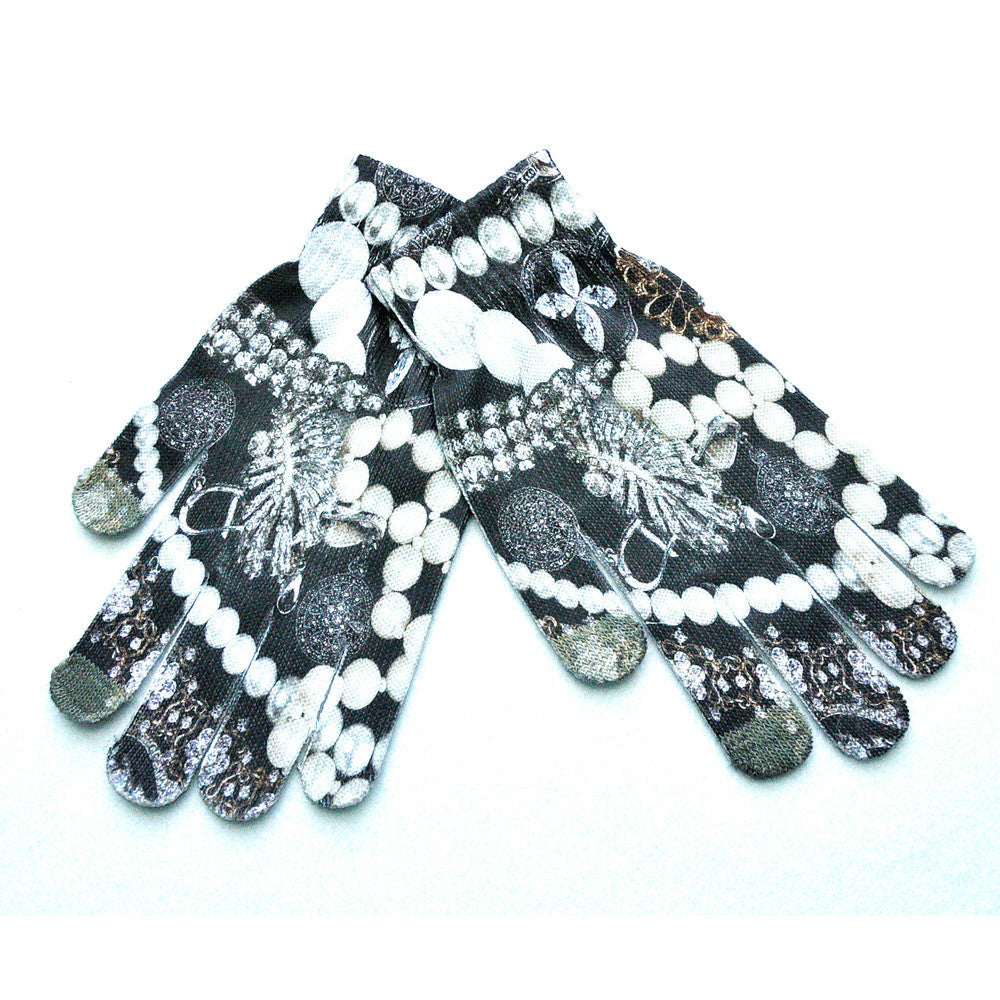 Winter Warm 3D Print Knitted Gloves