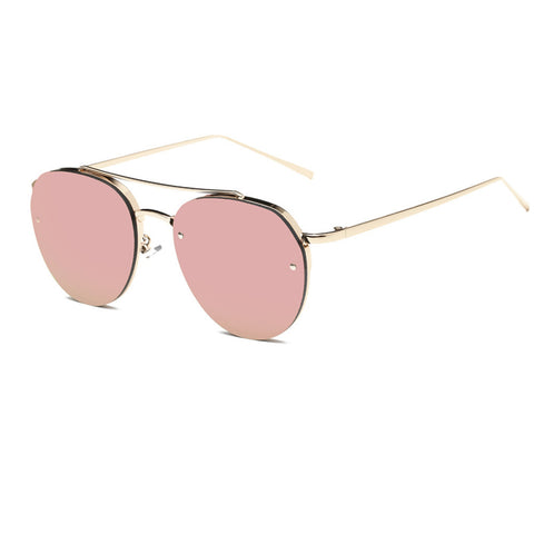 Women Fashion Circular Sunglasses