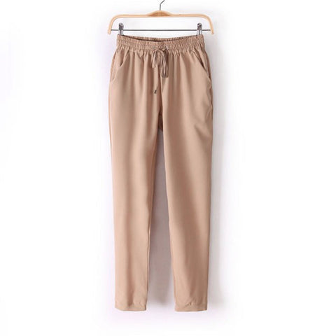 women comfortable casual office pants