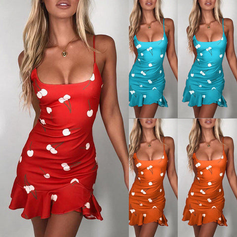 Women Summer Bandage Dress