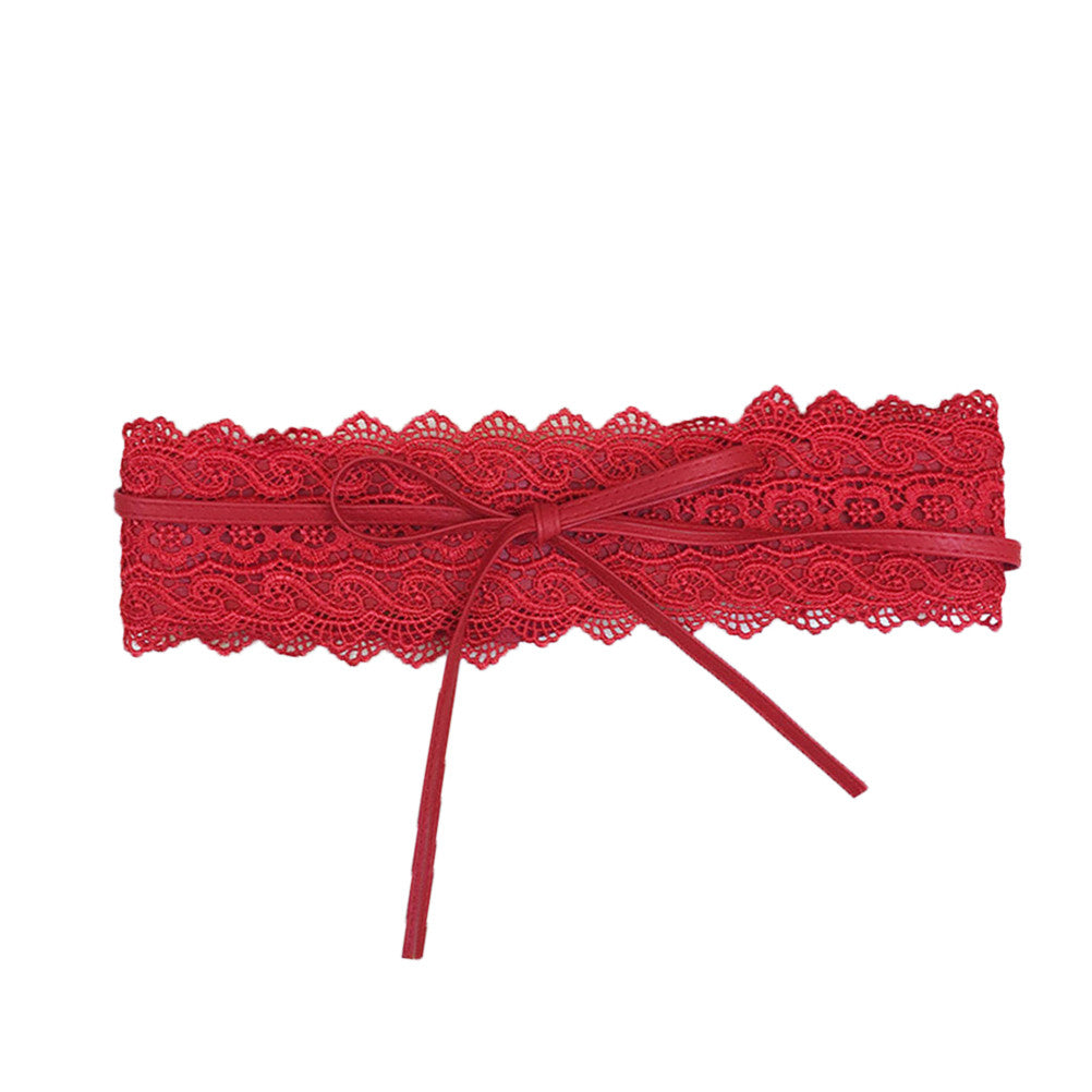 Womens Lace Waist Belt
