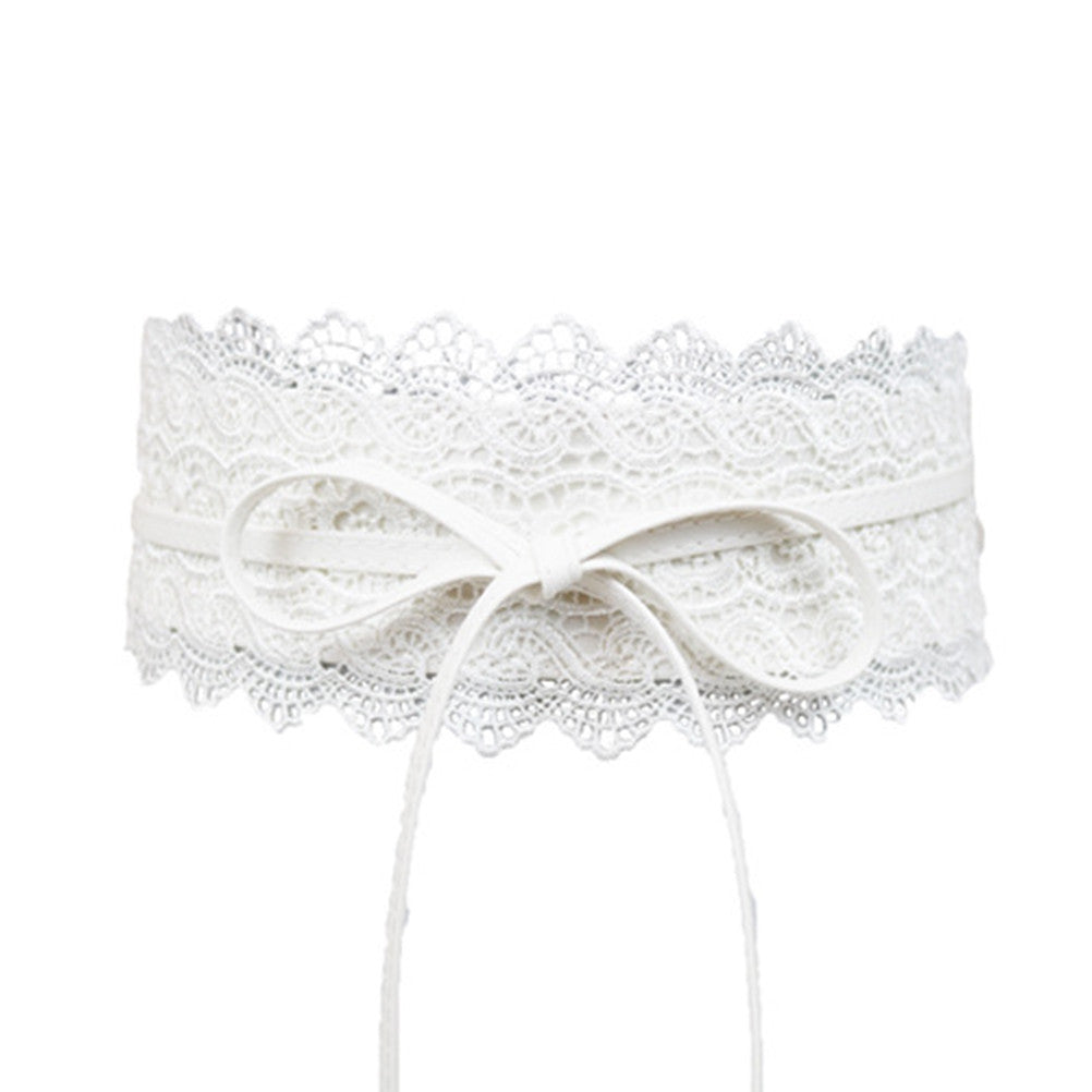 Womens Lace Waist Belt