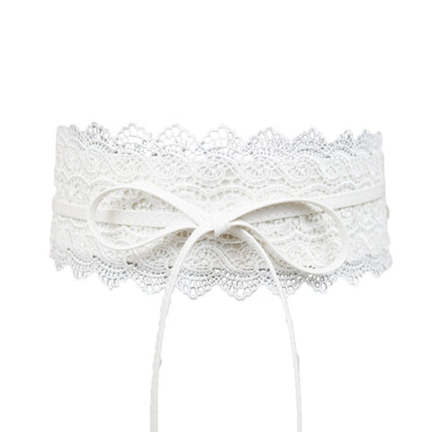 Womens Lace Waist Belt