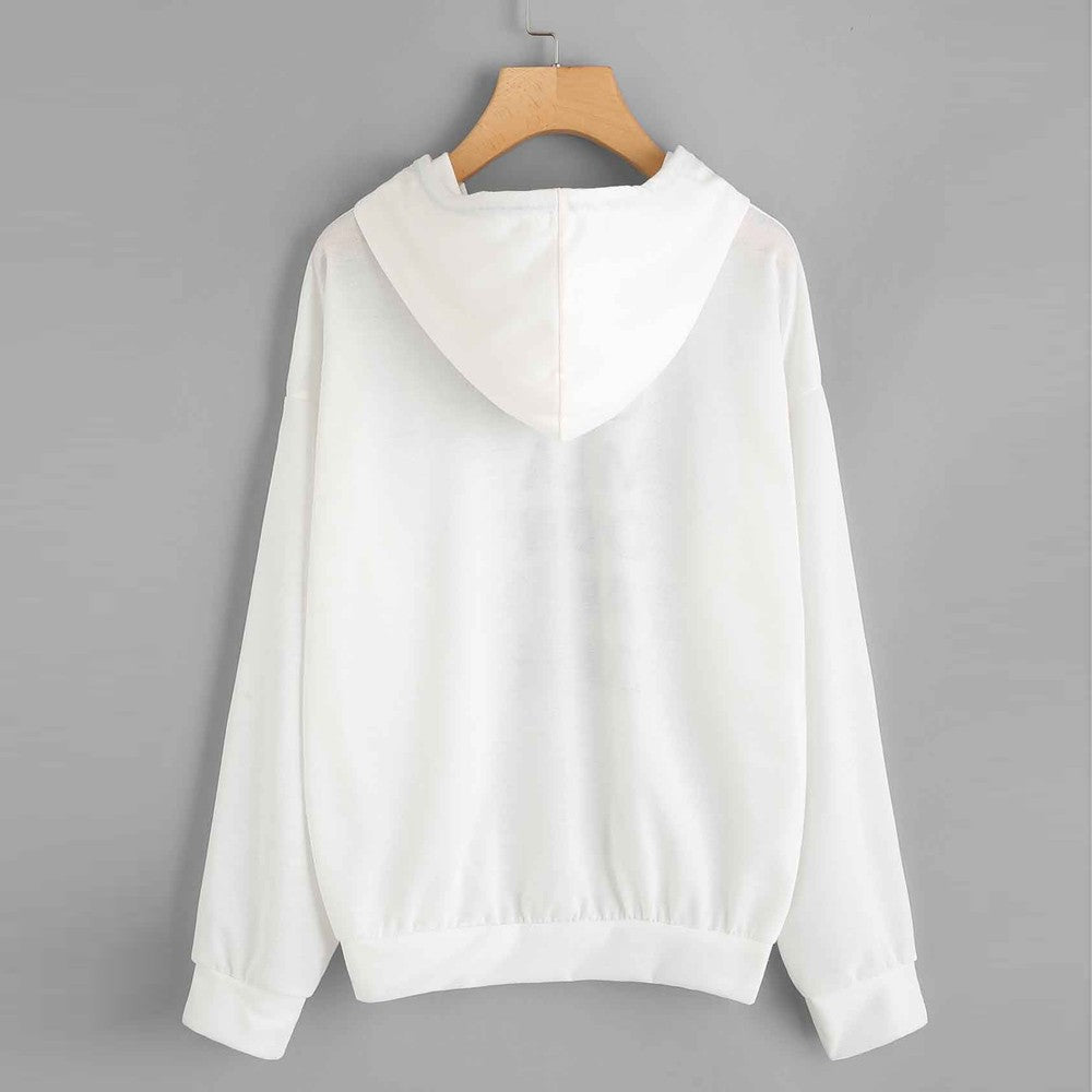 Women O-Neck Hoodie