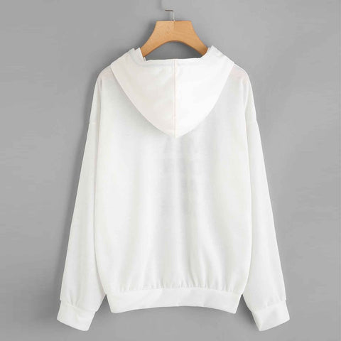 Women O-Neck Hoodie